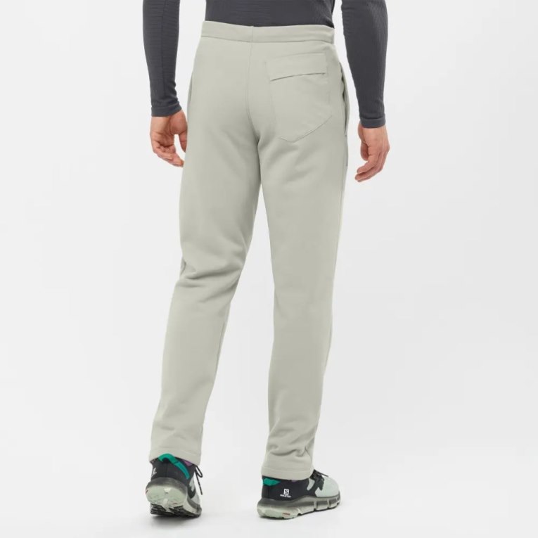 Pantalones Deportivos Salomon Essential Warm Fleece Hombre Grises Claro | MX CDYV379